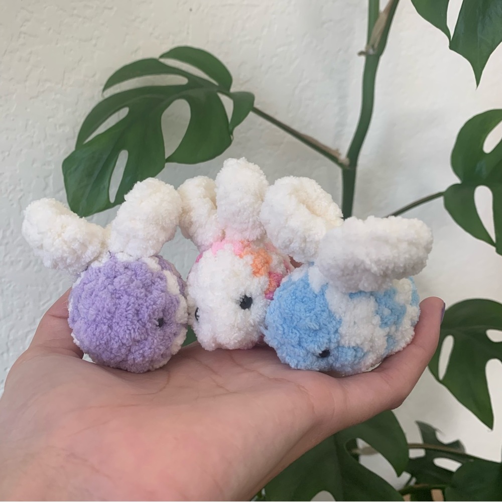 Colorful Crochet Bees